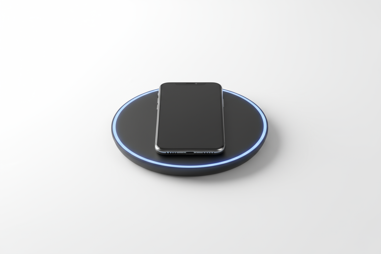 Colección de cargadores e inalámbricos para celular