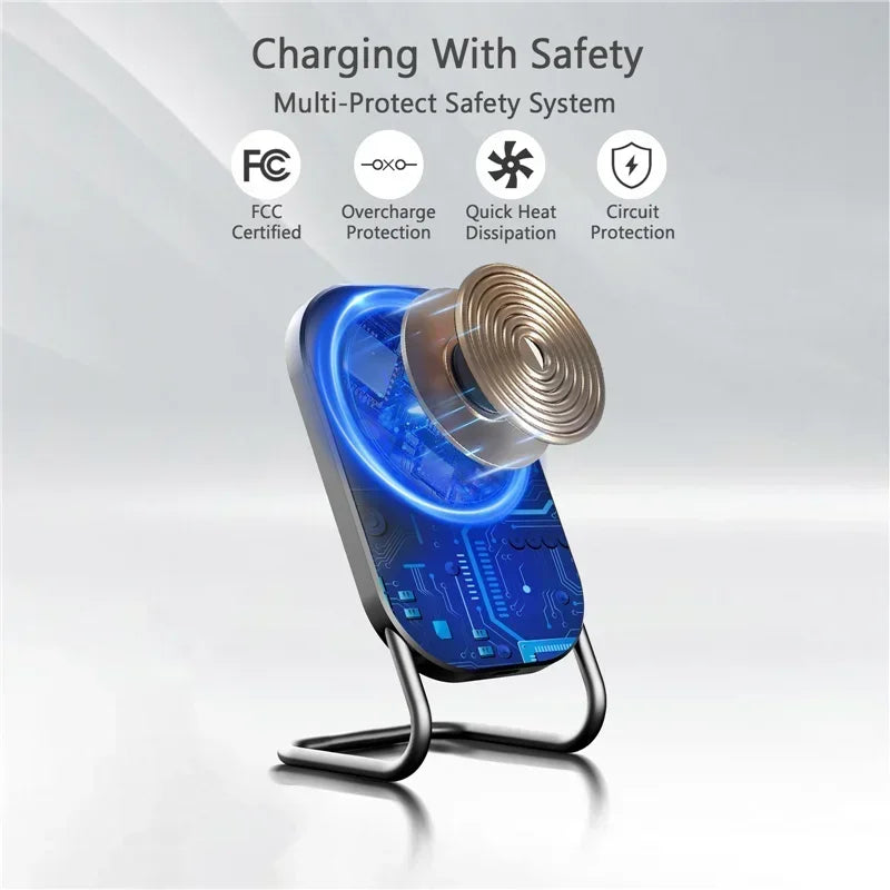 Magnetic Fast Charging Station Holder for iPhone 16, 15 ,14, Samsung S24, S23, Note Xiaomi