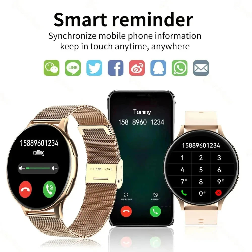 LIGE New Smart Watch 2025 Wireless Charging Smartwatch Bluetooth