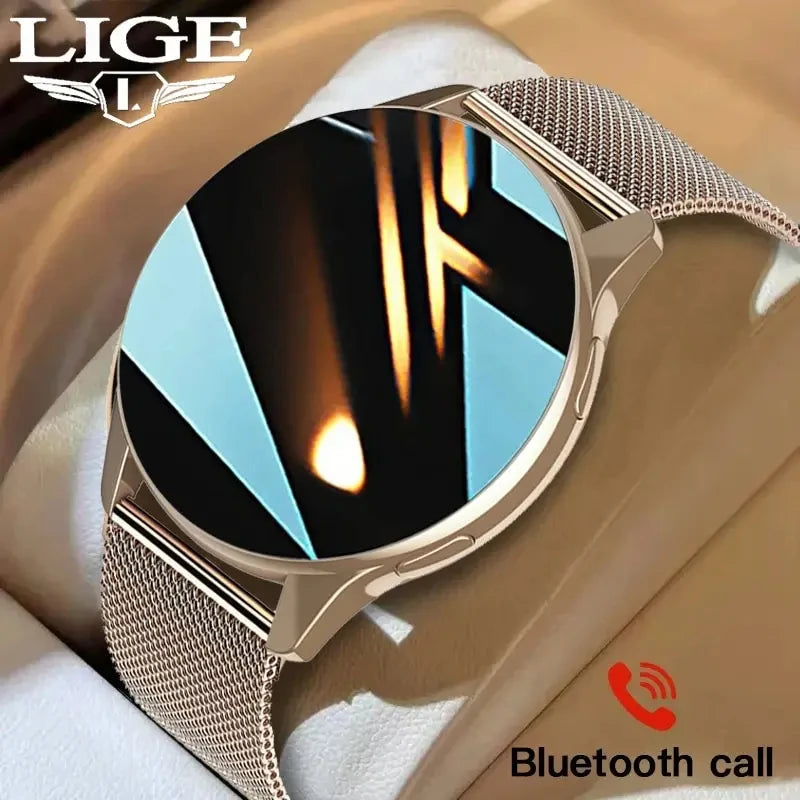 LIGE New Smart Watch 2025 Wireless Charging Smartwatch Bluetooth