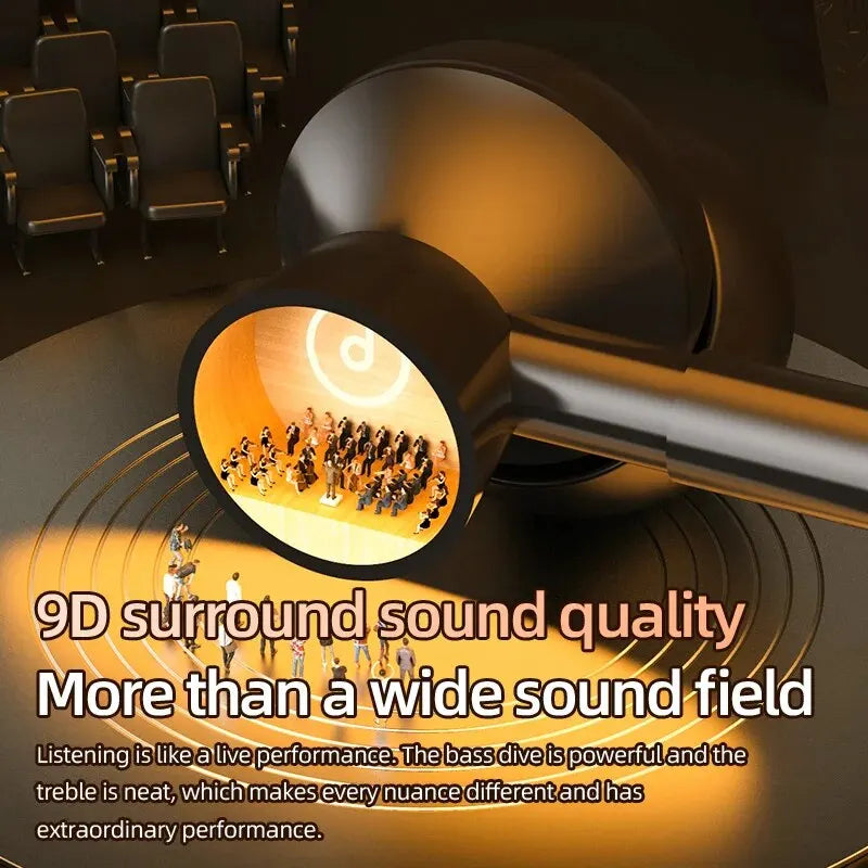 Neckband Headphones LED Super Power Waterproof