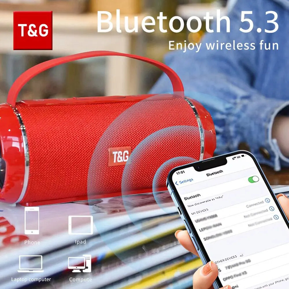 Bluetooth Wireless Powerful Box Portable Outdoor Speakers Waterproof